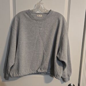 Cost Plus World Market Light Gray Men's Crewneck Sweater